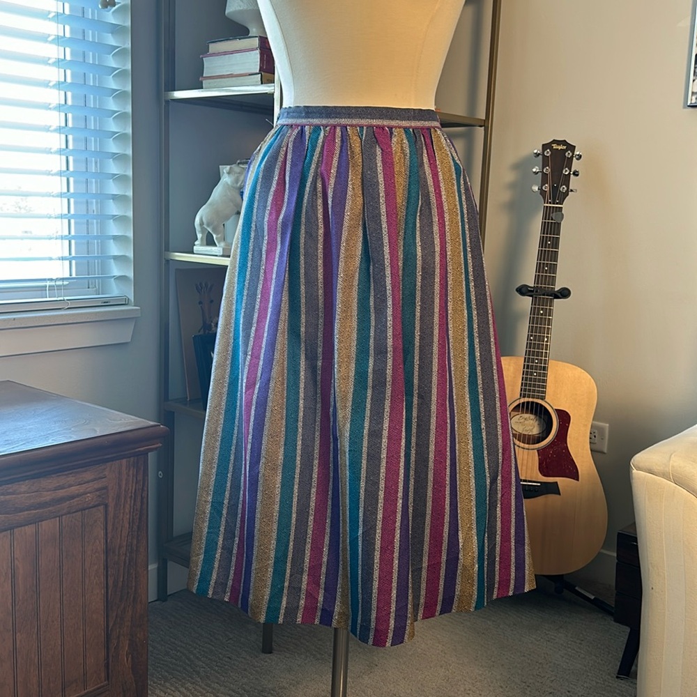 Vintage Stripe Skirt